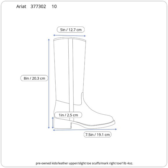 Ariat Kid's Brown Purple Leather Square Toe Mid-Calf Western Boots Size US 10 - Picture 2 of 12